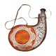 thumbnail image 2 of Bolsa de vino Bota, bolsa de vino Bota, hecha a mano, portátil, ligera, contenedor de agua, bolsa de vino, frasco 30cm multicolores, 2 of 9