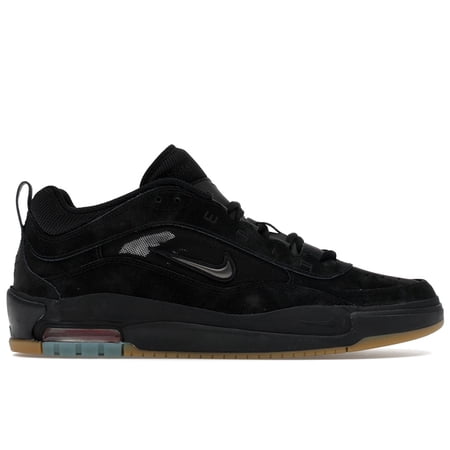 Nike Men's SB Air Max Ishod Wair Triple Black Gum Shoes, from StockX