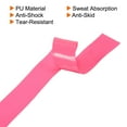 thumbnail image 4 of Unique Bargains 43.3' Absorb Sweat Non-Slip PU Tennis Racket Overgrip Tape Wraps Pink 12 Pack, 4 of 6