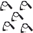 thumbnail image 1 of 5pcs 2.5mm (Male) to 3.5mm (Female) Stereo Audio Jack Adapter, 1 of 3