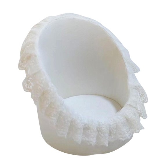 Mini sofá para posar, sofá para fotografía de bebé, decoración bonita de sofá, telón de fondo, atrezos para fotografía de bebés recién nacidos para Estilo D