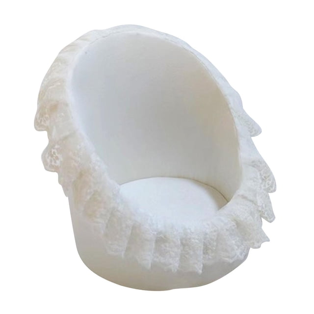 Mini sofá para posar, sofá para fotografía de bebé, decoración bonita de sofá, telón de fondo, atrezos para fotografía de bebés recién nacidos para Estilo D