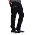 thumbnail image 6 of KelaJuan Men Jogger Pants Solid Color Straight Leg Pants Casual Travel Trousers with Pockets for Streetwear, 6 of 6
