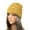Yellow, variant on Womens Winter Hat Solid Color Rib Knit Beanie Warm Soft Thick Slouchy Knit Hat Fashion Casual Skull Cap for Cold Weather Yellow,One Size