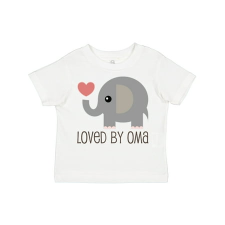 

Inktastic Grandchild Loved by Oma Gift Idea Boys or Girls Toddler T-Shirt