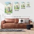 thumbnail image 5 of British Shorthair Hello Spring Time Flower Floral Nature Vertical Matte Canvas Poster Cat Lover Kitten Owner Gifts Wall Art Home Decor - 02031, 5 of 5