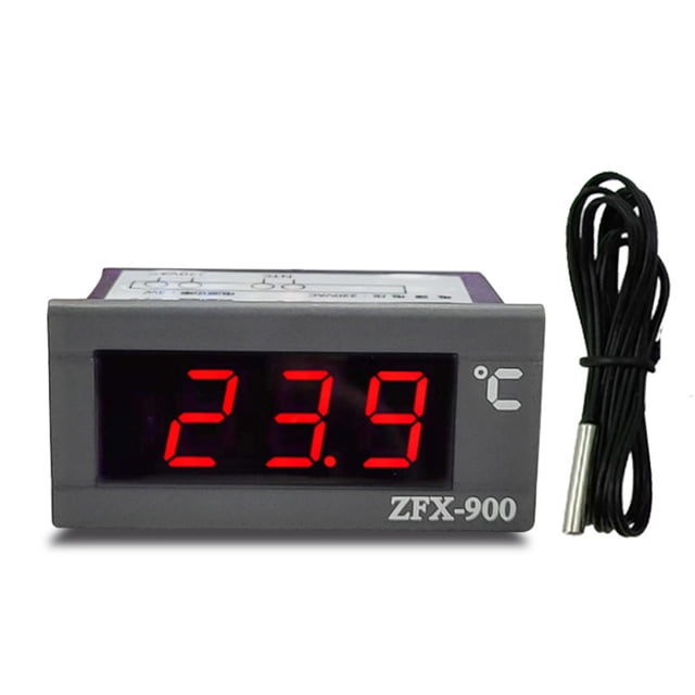 Riwcyla ZFX,900 Compteur Intégré Panneau d'Affichage Numérique Intelligent pour Réfrigérateur Congélateur Profond Garde-Robe Froide, Parfait pour une Utilisation Quotidienne, Activités de Plein Air, Voyages et occasions Décontractées