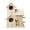 Brown, variant on Wovilon Nest Dox Nest House Bird House Bird House Bird Box Bird Box Wooden Box