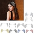 thumbnail image 4 of COMEET party hairband, Formal Event Crystal Headband Glittering Rhinestones Hairband Wedding Bride Headband Evening Dress Hairstyle Accessory, 4 of 21