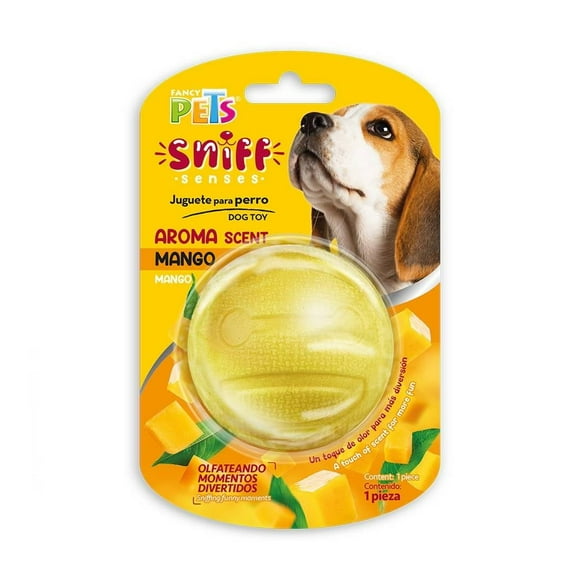 Juguete para Perro Fancy Pets Sniff Sense Pelota Aroma a Mango