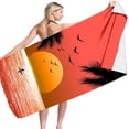thumbnail image 2 of Riecok Beach Towels Wash Cloths Summer Oversized Microfiber Beach Towel Refreshing Towels Multicolor 75x150cm, 2 of 2