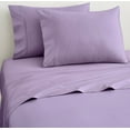 thumbnail image 3 of PRATYUX 24-inch Extra Deep Pockets Split Head Queen Sheet Set - 800-Thread Count 100% Organic Cotton - 4-PC Set - 30" Split, Lilac Solid, 3 of 7