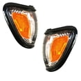 thumbnail image 2 of For 01-04 Tacoma Black Corner Light Turn Signal Marker Lamp Right Left Set PAIR, 2 of 5