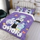 thumbnail image 3 of Cool Omori Game Conjunto de sábanas temático, trío de piezas, cómodo y amigable con la piel, diseño único, regalo de decoración para el hogar para familiares, amigos y fans,173cm *218cm, 3 of 6