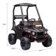 thumbnail image 5 of Coche eléctrico infantil 12V UTV todoterreno - Control remoto para padres - Suspensión de resorte, luces LED - Música, cinturón de seguridad, puertas abatibles, puerto AUX - Regalo ideal - Negro, 5 of 7