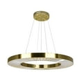 thumbnail image 1 of LED Chandelier with Brass Finish, 1 of 6