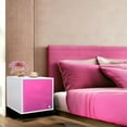thumbnail image 3 of Buro Flotante Recamara Mdf Luz Led Ensamblado Rosa, 3 of 7