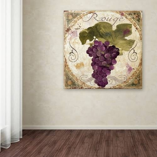 Color Bakery 'Tuscany Table Rouge' Canvas Wall Art 14 x 14