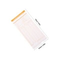thumbnail image 2 of SEWCHICS 100 Sheets Employee Time Clock Record Cards Paper Random Color for Factory, 2 of 8
