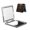 Square, variant on Mandala Geometry Abstract Portable Double-Sided Face Mirror Round Shape, Magnifying Compact Pocket Mirror with PU Leather Cover