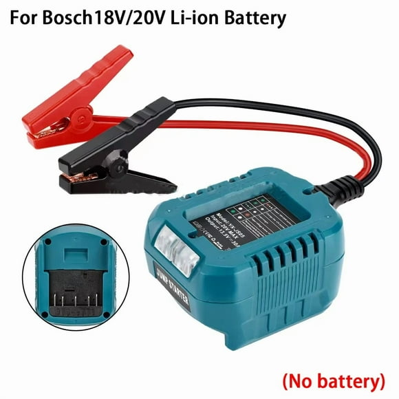 Nouveau Chargeur de Démarrage pour Voiture pour Bosch Batterie Li-ion 18V 11AWG 13.5V Câble de Survoltage de Batterie de Démarreur de Voiture