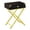 Cappuccino and Gold, variant on Accent Table Side End Nightstand Lamp Bedroom Metal Beige Marble Look