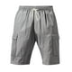 thumbnail image 2 of WILLBEST Pantalones Cortos para Hombre, de Lino, Holgados, Informales, para Deportes Al Aire Libre y con Bolsillo, 2 of 8