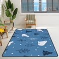 thumbnail image 2 of FREEAM Soft Foam Nursery Area Rugs Polar Bears in Snowy Forest Play Mats for Kids Boys Girls Playing Room Living Room63x48 inch, 2 of 6
