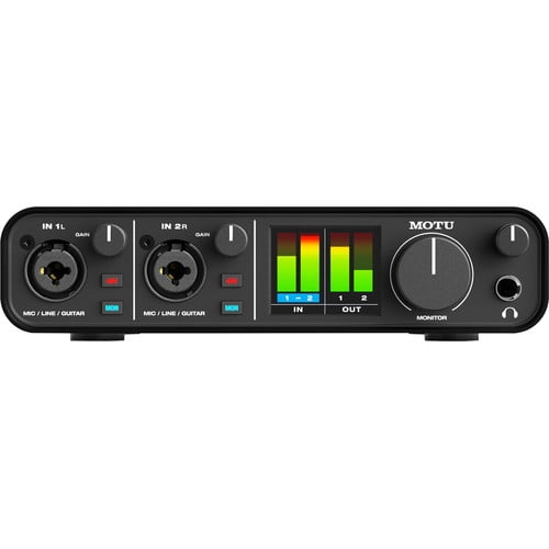MOTU M2 USB-C Audio/MIDI Interface Bundle
