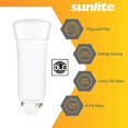 thumbnail image 3 of Sunlite 9w LED PLV Plug and Play G24q Base 3500K Bulb - Ballast Dependent, 3 of 3