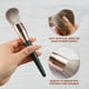 thumbnail image 4 of 14 brochas de maquillaje, correctores de base en polvo, brochas para rubor de sombras de ojos, brocha de maquillaje profesional, 4 of 7