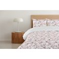 thumbnail image 4 of Ambesonne Cherry Blossom Down Alternative Quilt Comforter, Soft Flowers Spring, King, Blush Evergreen and Taupe, 4 of 5