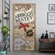 thumbnail image 4 of Interesting Halloween 3D Treasure Door Stickers, 30 x 79 Inch Treasure Map Realistic Door Wallpaper Sticker for Halloween Decoration, Removable Wall S, 4 of 5