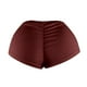 thumbnail image 5 of VEKDONE 2025 Clearance Workout Shorts for Women High Waisted Yoga Gym Short Solid Color Seamless Tights Summer Outdoor Soprts Pants Wine XXL, 5 of 5