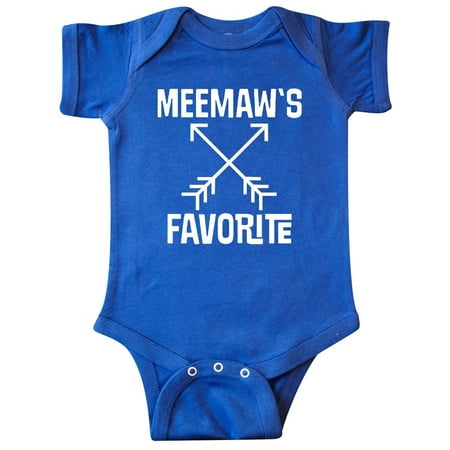 

Inktastic Meemaw Favorite Grandchild Gift Baby Boy or Baby Girl Bodysuit
