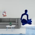 thumbnail image 2 of Estatua de resina de pensador abstracto, figura decorativa, escultura coleccionable para dormitorio, oficina, tienda, estantería, cajón, arte humano,, 2 of 8