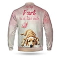 thumbnail image 2 of Every Fart is Love Note Golden Retriever Guilty Face Happy Valentine's All Over Print 3D Baseball Jacket Goldens Dog Lover Gifts Idea Bomber Jacket Softball - 01016, 2 of 6