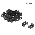 thumbnail image 2 of Cable Tie Base Saddle Type Wire Holder Nylon 3.8mm Hole Width Black 20Pcs HC-1S, 2 of 3