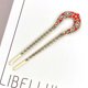 thumbnail image 5 of 5 horquillas francesas para el pelo, horquillas de metal en forma de U,accesorios de peinado de pelo largo francés para mujer LingWen 9024735012238, 5 of 5