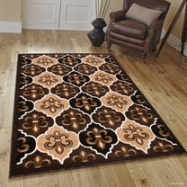 Allstar Rugs Allstar Modern Floral Fleur De Lis Design Rug 7' 9"x9' 8" 8' x 10'