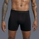 thumbnail image 4 of Calzoncillos tipo bóxer para hombre, de algodón, de talla grande, extralargos, deportivos, de Color sólido Pompotops  qyievc4336, 4 of 8