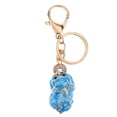 thumbnail image 2 of Feng Shui Metal Pi Xiu Keychains to Attract Wealth Lucky Car Bag Keyring Dark Blue, 2 of 6