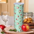 thumbnail image 2 of Pioneer Flower Floral Print Pattern 20oz Skinny Tumbler with Straw & Lid, Double Wall Vacuum Insulated Cup, Leak-Proof, Cup Holder Friendly, Hot 6H Cold 12H, 2 of 6