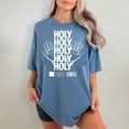 thumbnail image 4 of Holy Comfort Colors Christian Shirt – Retro Bible Verse Tee | Lord God Almighty Religious Gift, 4 of 8