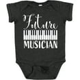 thumbnail image 3 of Inktastic Future Musician Piano Music Boys or Girls Baby Bodysuit, 3 of 5