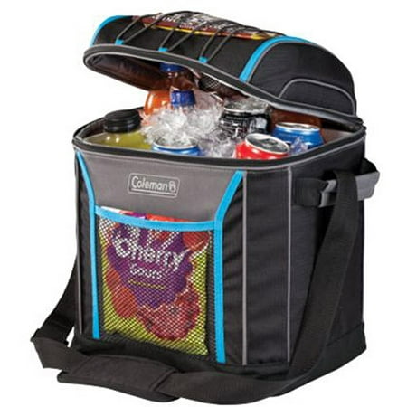 Coleman 30 Can So' Cooler with Removable Liner, Black