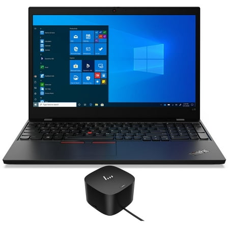 Lenovo ThinkPad L15 Gen 2 Home/Business Laptop (Intel i7-1165G7 4-Core, 15.6in 60Hz Touch Full HD (1920x1080), Intel Iris Xe, 16GB RAM, Win 10 Pro) with 120W G4 Dock
