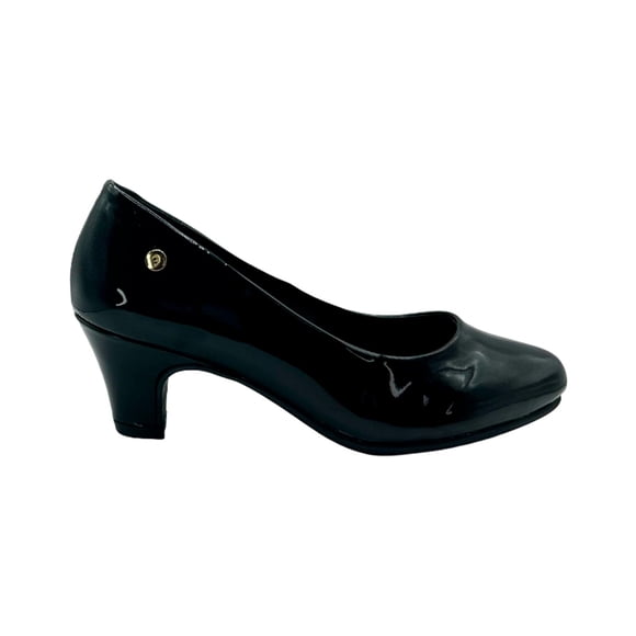 Zapatilla Mujer Etnia Cerrada Tacon negro 22