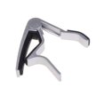 thumbnail image 1 of Guitare Acoustique Folk Parfaite, Déclencheur, Capo de Changement, Argent, 1 of 2