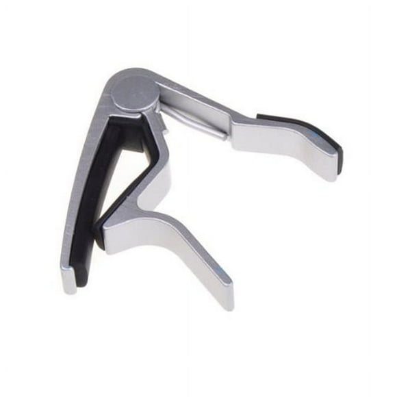 Guitare Acoustique Folk Parfaite, Déclencheur, Capo de Changement, Argent